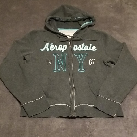 VERY COOL! AEROPOSTLE ZIPPER HOODIE JACKET